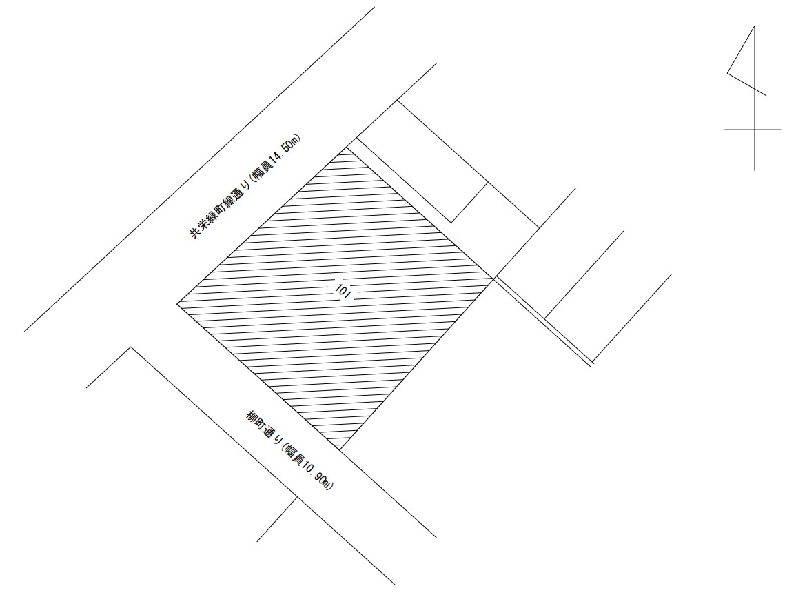 本別町緑町　売地 内観