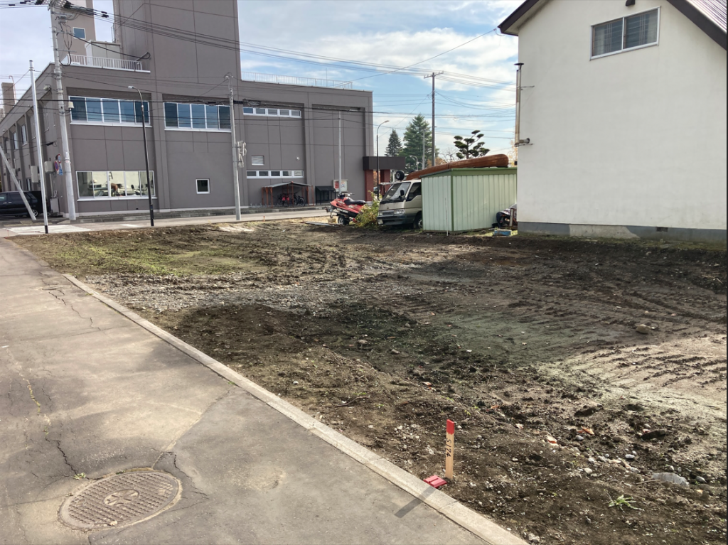 【建築条件無し】 芽室町東2条3丁目　北東角地　※自社地に付き仲介手数料不要 内観