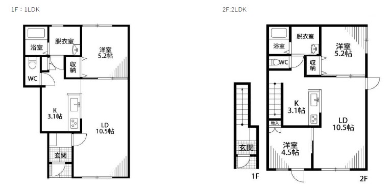 SPACE TRIP29 間取り