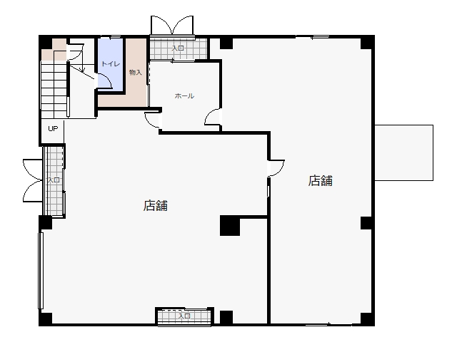 西５条南３４丁目【二方道路に面した南西角地約２２０坪！！】 間取り