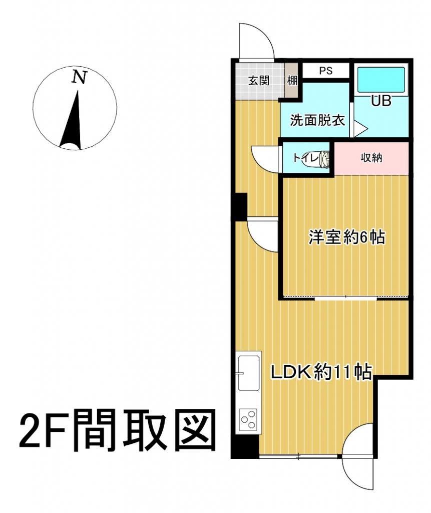 クラックスコーポ 間取り