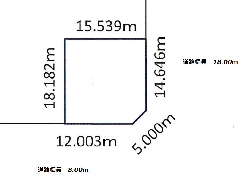 西25条南2丁目【売土地】 外観