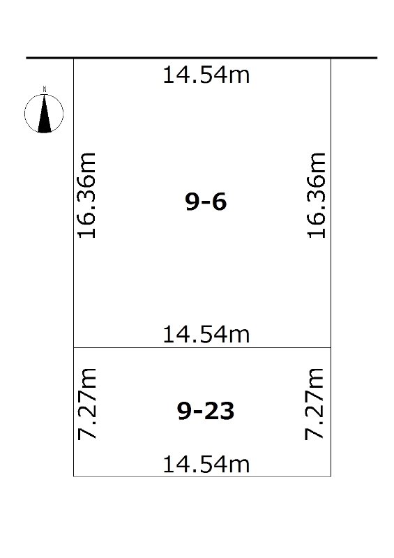 西２２条南１丁目　売土地【解体更地渡し】 内観