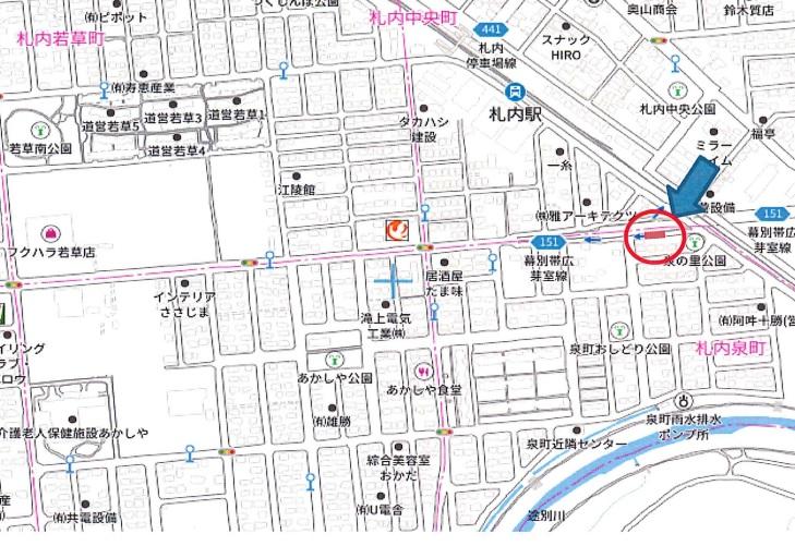 札内泉町【売土地】 間取り