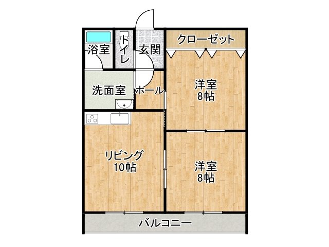 広尾町並木通東３丁目【新オーナー様募集！ＲＣ造１棟１０戸！】 間取り