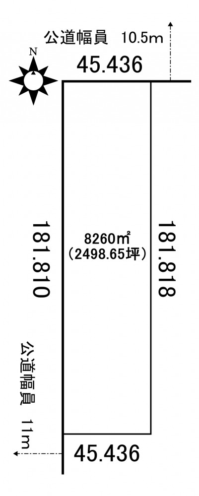 ♪北西角地♪音更町大通１８＿土地 間取り