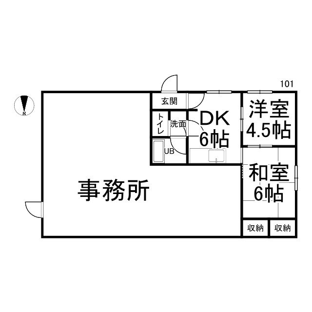 【売アパート】Cabina171　帯広市西17条北1丁目 （想定利回20％） 内観