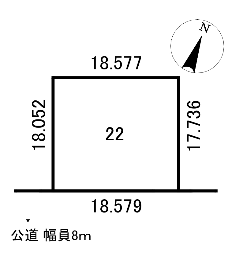 足寄町旭町４丁目＿売土地 間取り