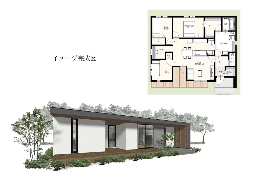 【大空町】全2区画分譲販売中/71.29坪/区画(1) 内観