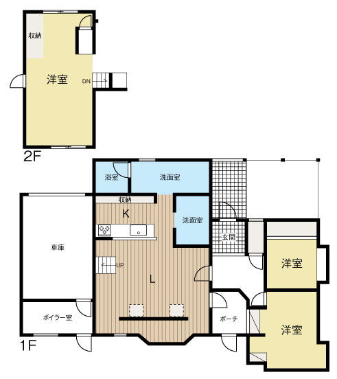 幕別町緑町戸建て 間取り