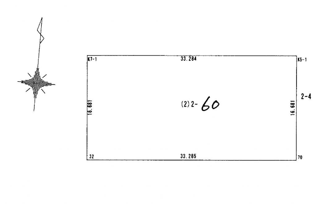 売地　帯広市東6条南14丁目2番60 間取り