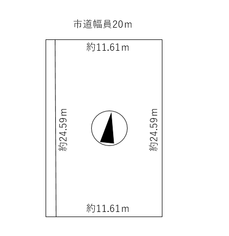 西10条南2丁目　土地 間取り