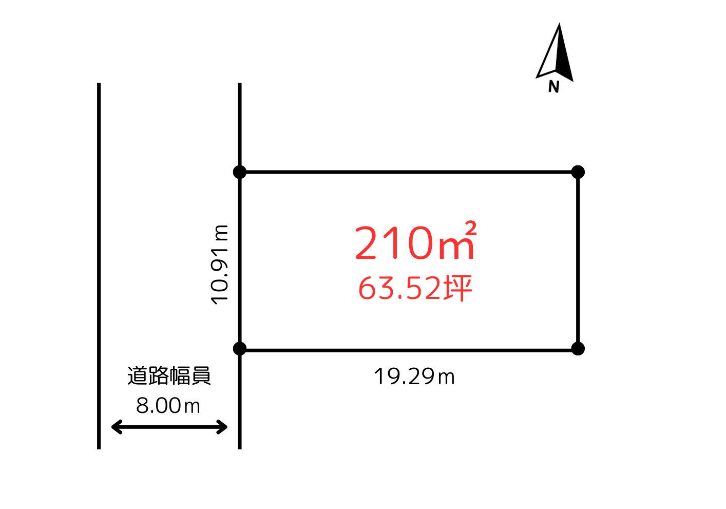 ★売土地【仲介】：帯広市西13条南16丁目1番55・1番61★　建築条件なし！緑丘小エリア
