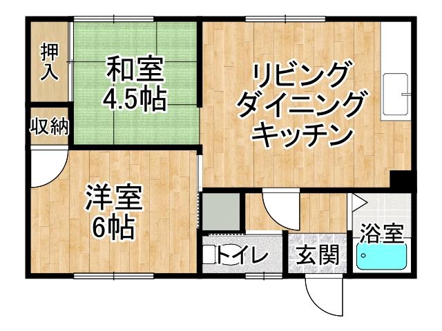 西１５条北８丁目【新オーナー様募集！利回り１５．６６％】 間取り