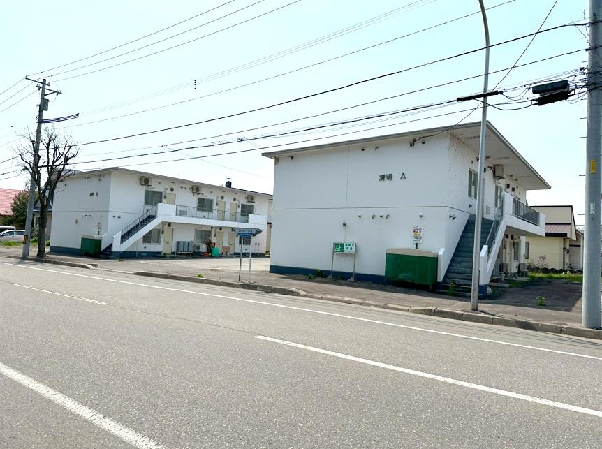 音更町雄飛が丘南区　中古アパート　2棟一括販売 外観