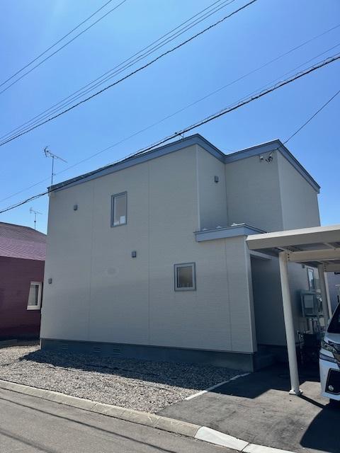 上士幌町字上士幌東二線　令和４年築　中古住宅 外観