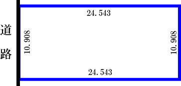帯広市西4条南24丁目　売地 間取り