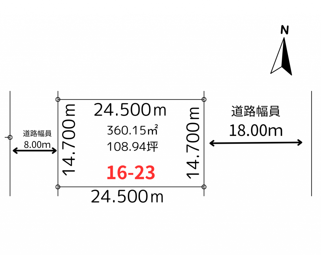 ★売土地・大空タウン：建築条件なし★帯広市大空町16-23