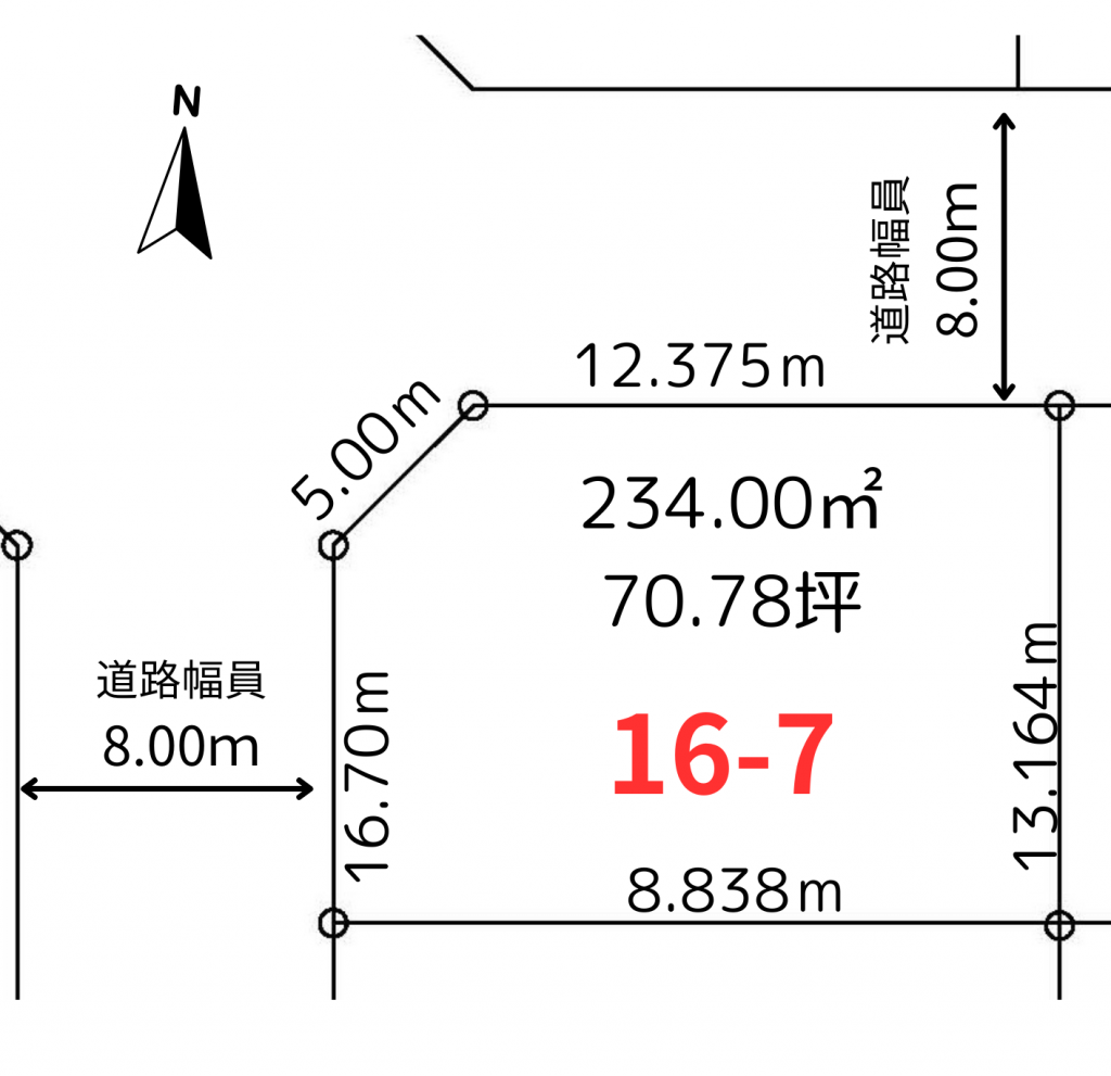 ★売土地・大空タウン：建築条件なし★帯広市大空町16-7