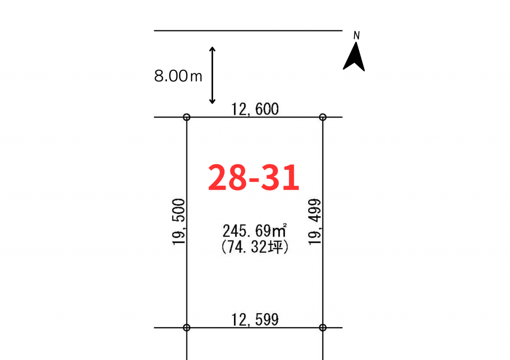 ★売土地★　帯広市西21条南3丁目28-31　仲介料不要！ 