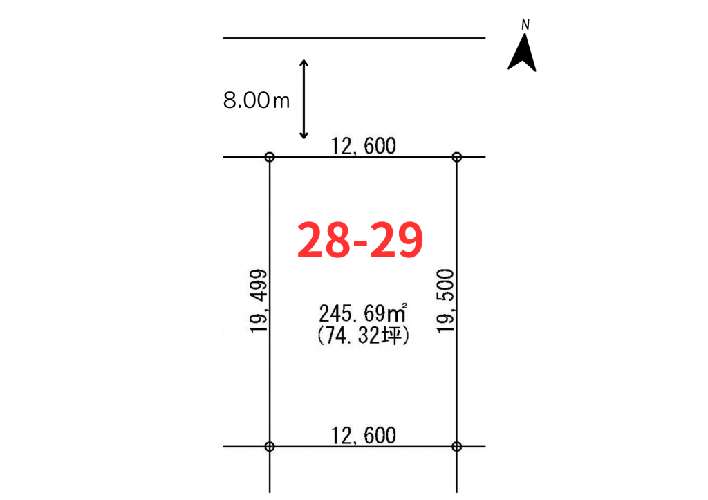 ★売土地★　帯広市西21条南3丁目28-29 仲介料不要！ 