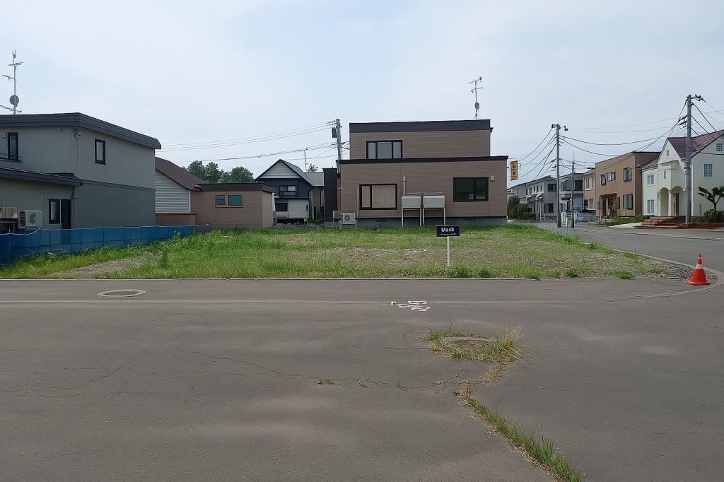 ※価格改定　帯広市西19条南37丁目　弥生新道沿い売土地 内観