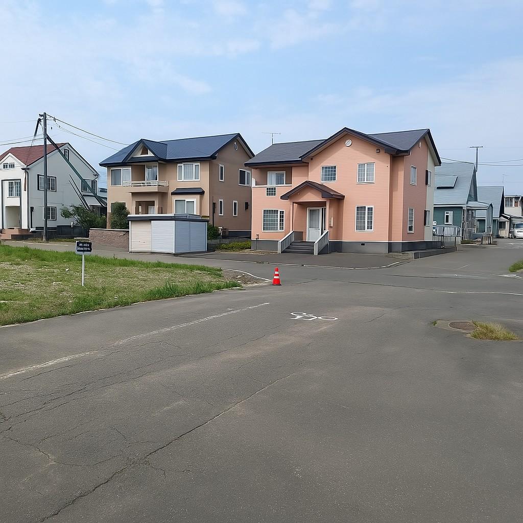 ※価格改定　帯広市西19条南37丁目　弥生新道沿い売土地 内観