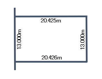 芽室町東2条南8丁目   売地　※仲介手数料不要 間取り