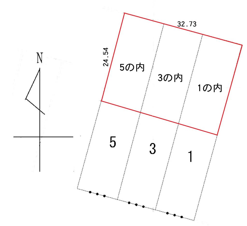 売地　音更町駒場南1条通2丁目1番の内外2筆 内観