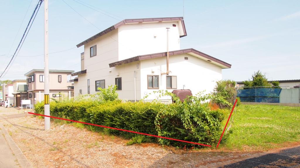 音更町新通1丁目　売地 間取り