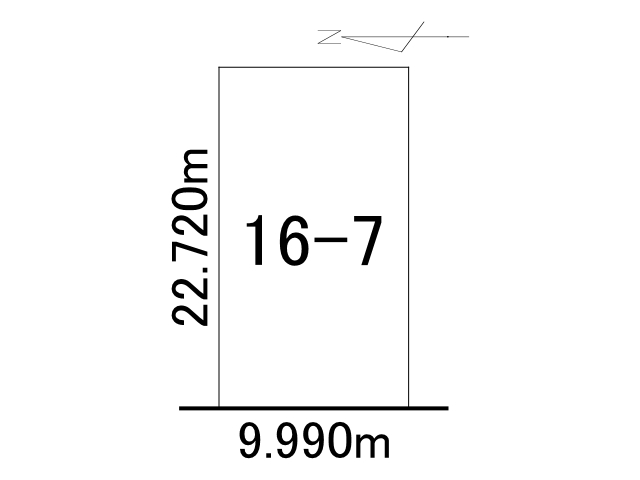 音更町柳町北区【開進地区につき建物建築可能！】 間取り