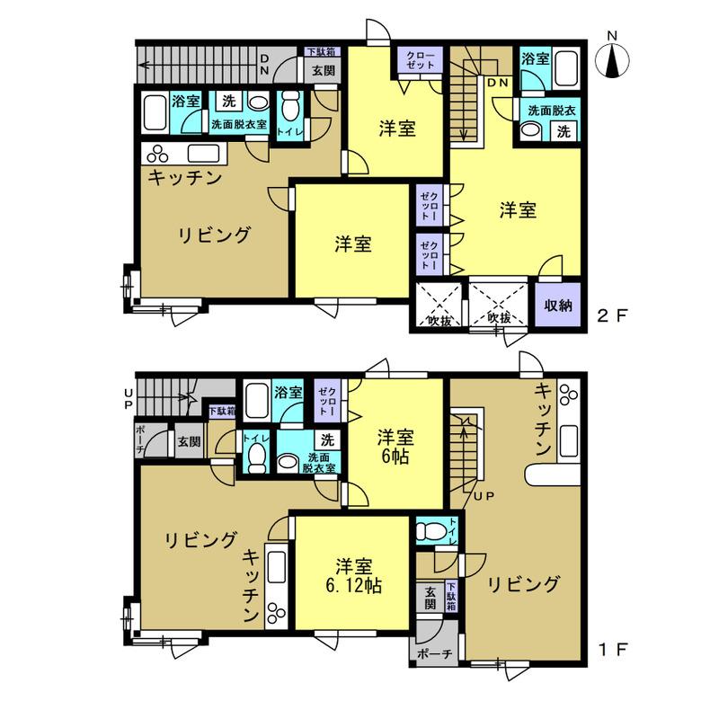 【便利な立地】帯広市西3条南24丁目 間取り