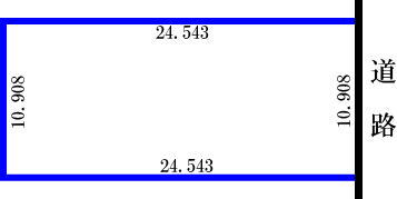 帯広市西2条南22丁目売地 間取り