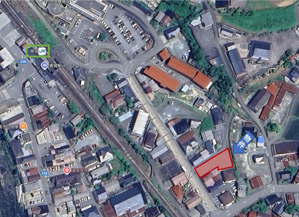 広島県庄原市東城町川東　売土地（約166.95坪）建築条件なし 内観