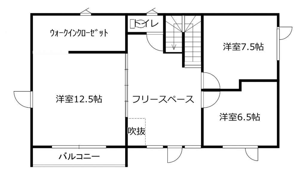 西13南29【3LDK+1R】2世帯向き住宅　南西角地 内観