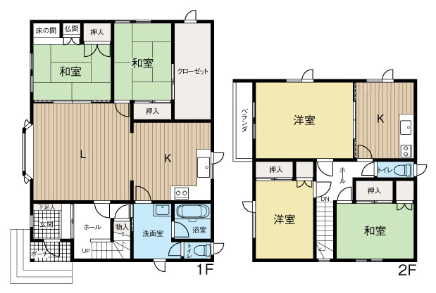 芽室町東4条8丁目　戸建 間取り