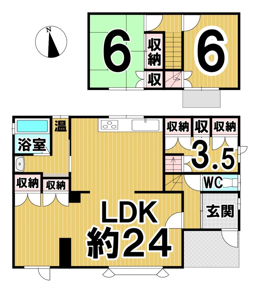 ※商談中※西２３条南２丁目　中古戸建 間取り