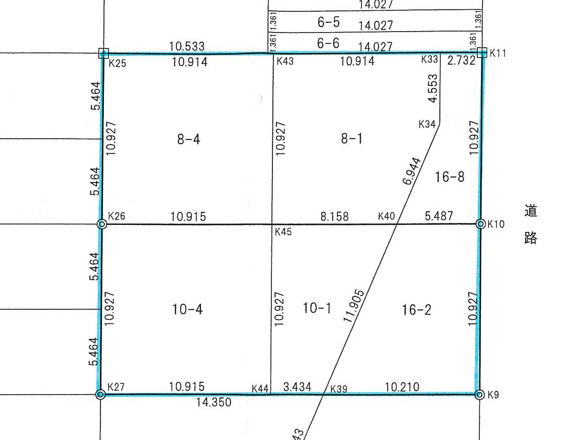 売土地（東１南３） 間取り