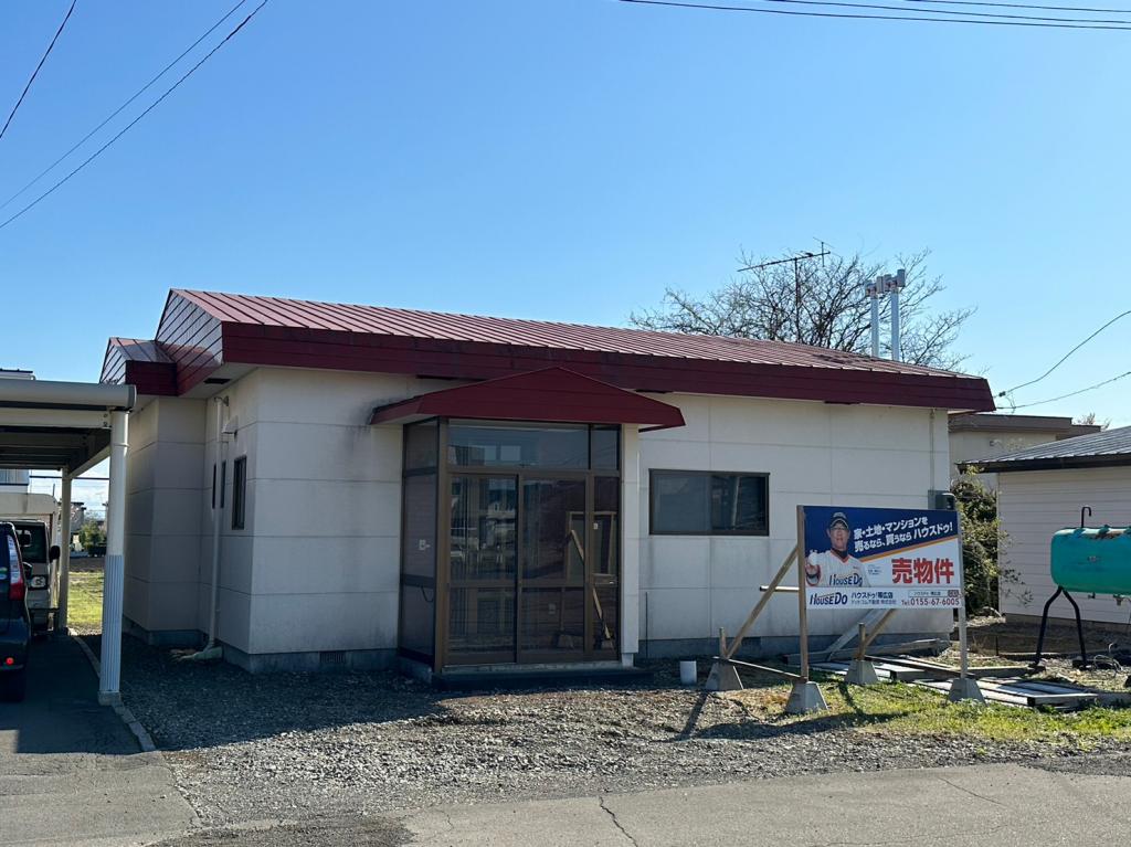 【価格改定】音更町駒場南１条通２丁目　リフォーム向き平家住宅 外観