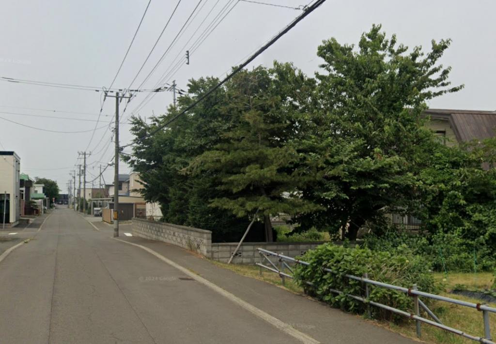 【価格改定】札幌市手稲区前田10条12丁目　売土地（約144坪）建築条件なし※解体更地渡し 内観