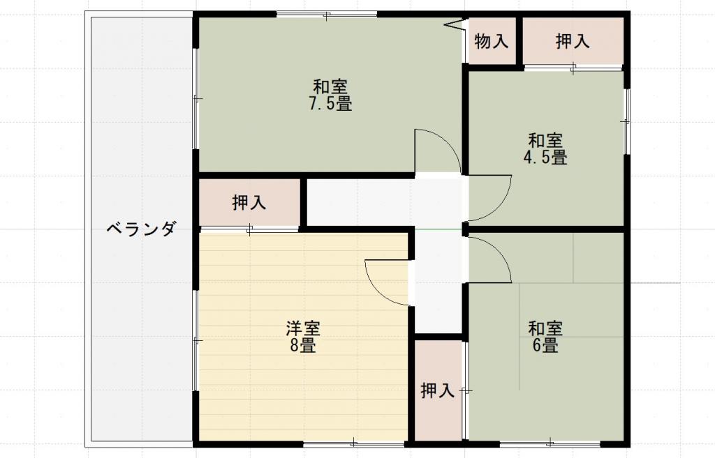 本別町北４丁目中古住宅 内観