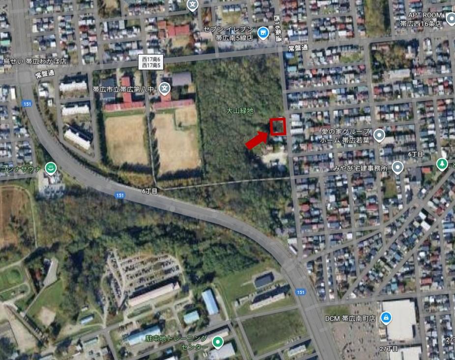 帯広市西17条南6丁目　売土地（約1130.1坪）※市街化調整区域 内観