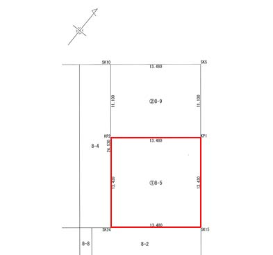 売土地（清水） 間取り