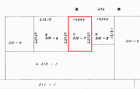 売土地（砂川） 間取り
