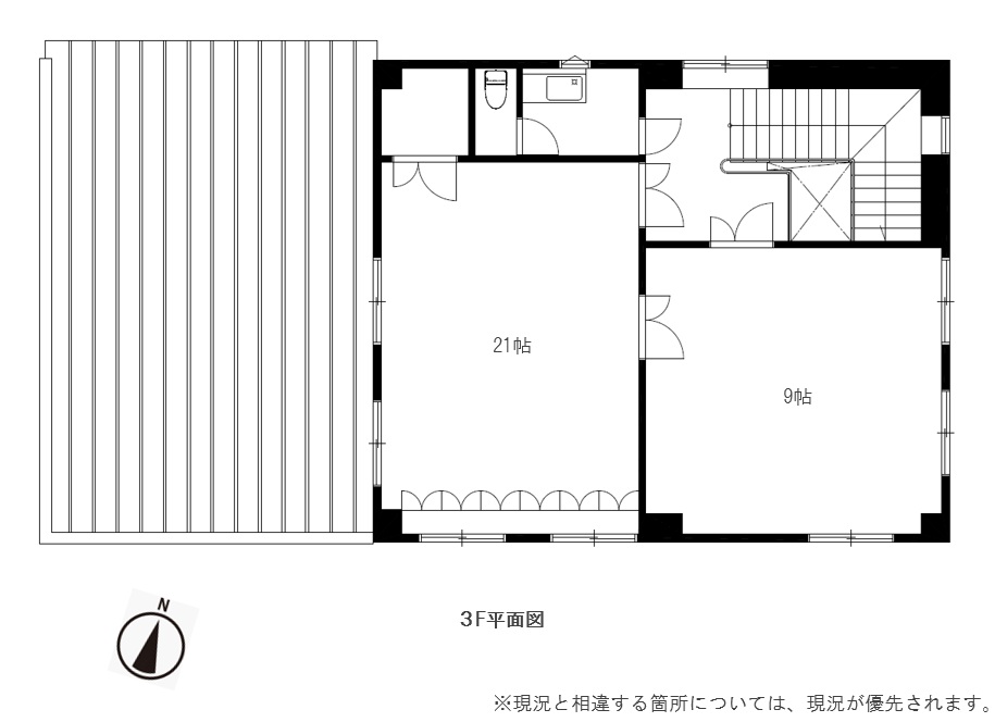 帯広市西20条北2丁目　売事務所  内観