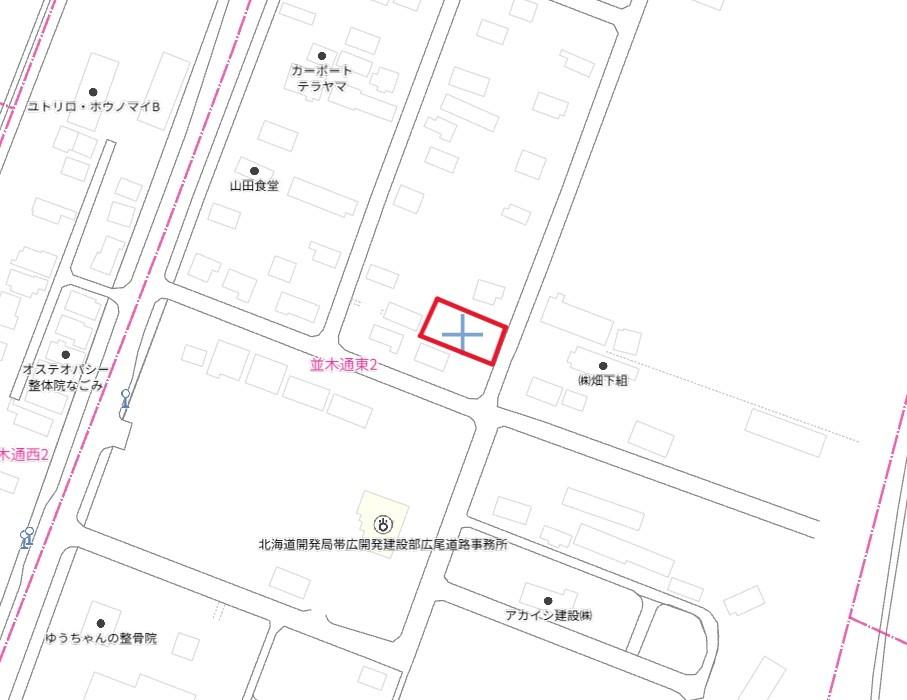 ★売土地★　広尾町並木通東2丁目　約102坪　建築条件無し 内観