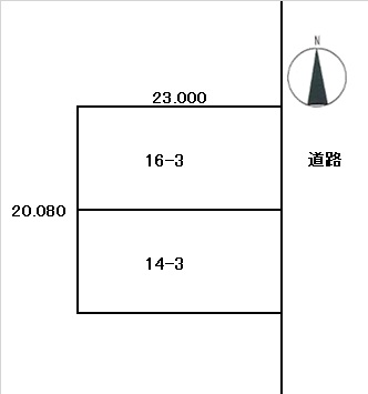 河西郡芽室町西1条5丁目14-3･16-3 間取り
