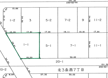 清水町の土地 間取り