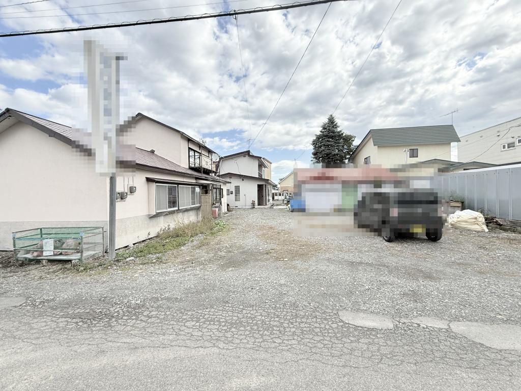 西8条南34丁目の171坪越えの土地　解体更地渡し 外観
