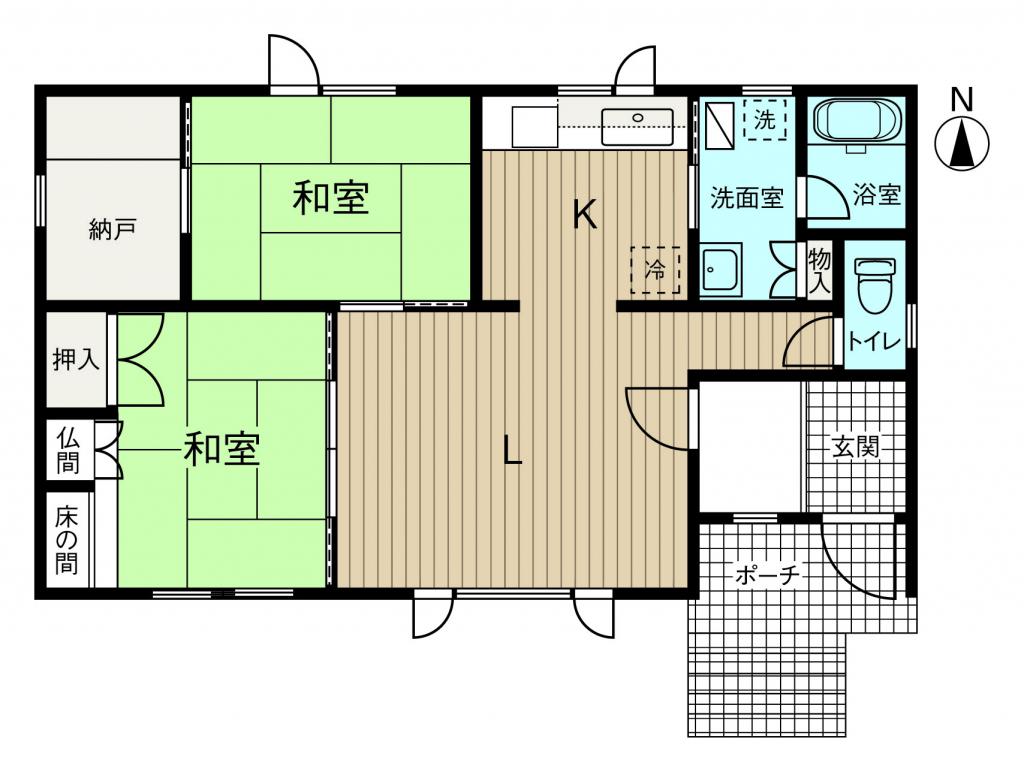 帯広市西13条南33丁目3番地4 間取り